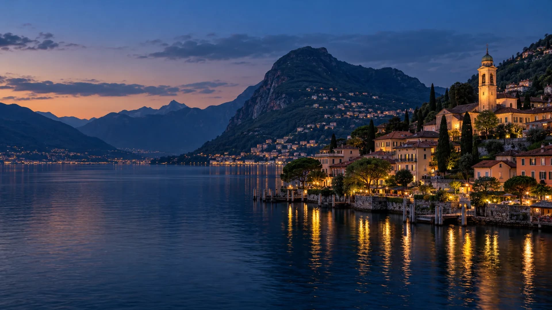 Agno at blue hour
