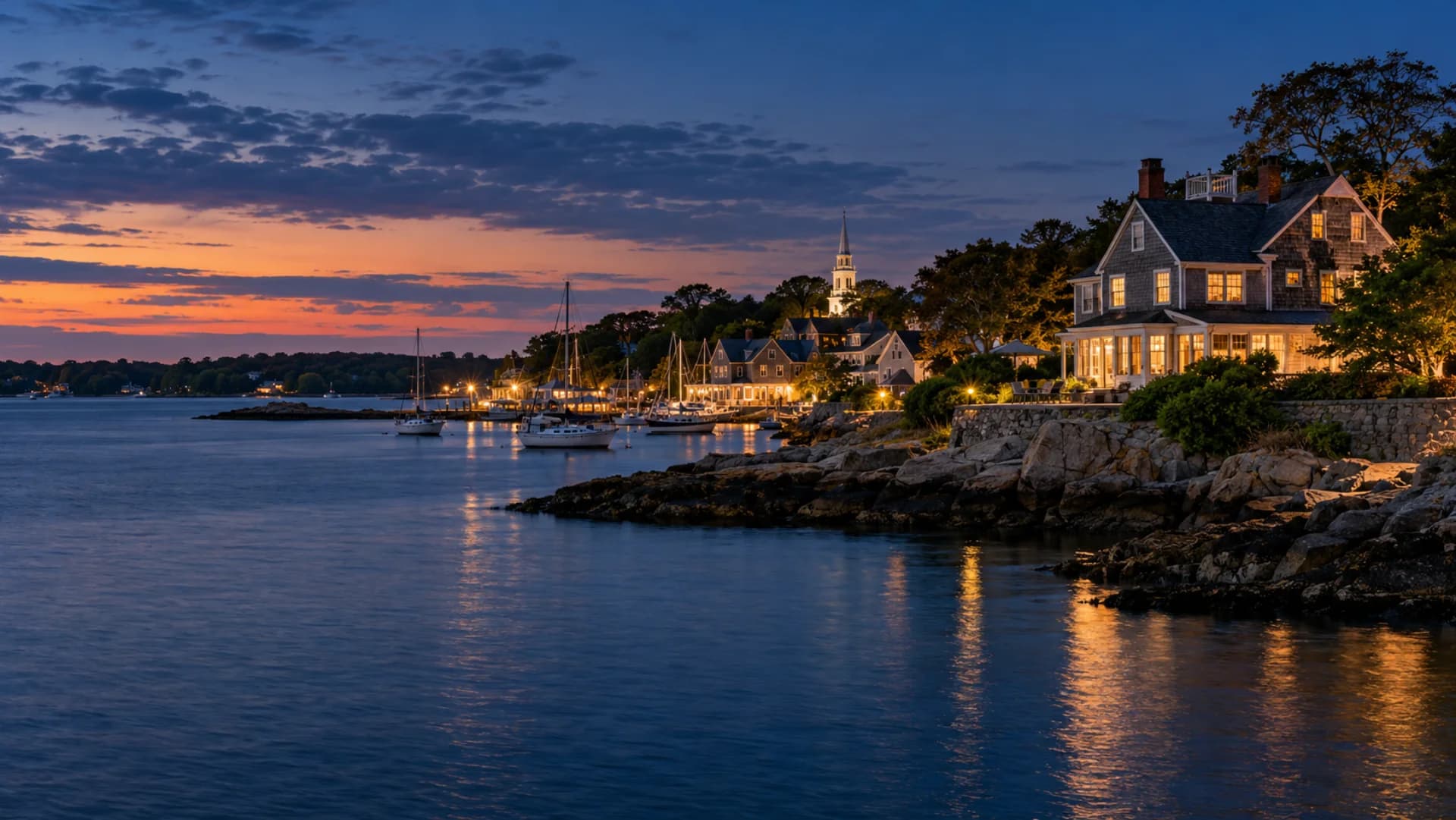 Beverly / Danvers at blue hour