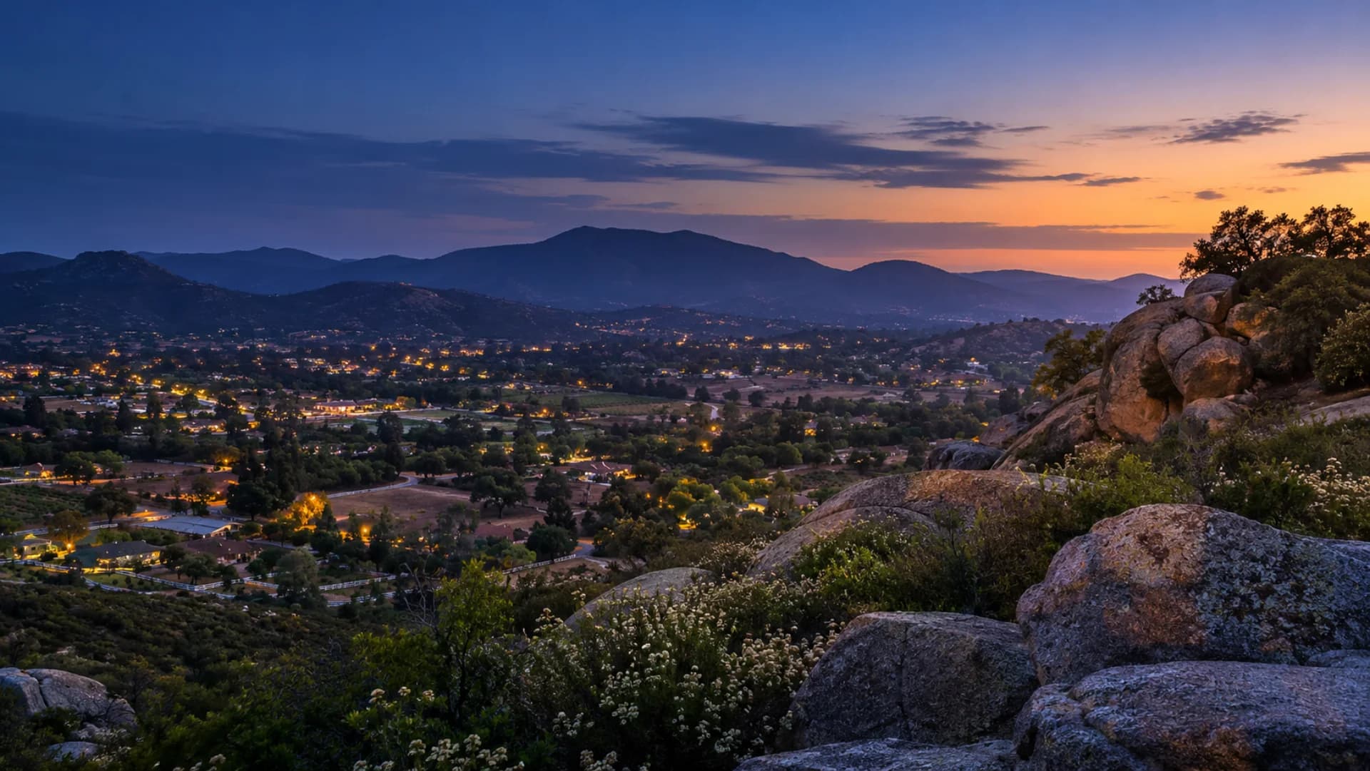 Ramona at blue hour