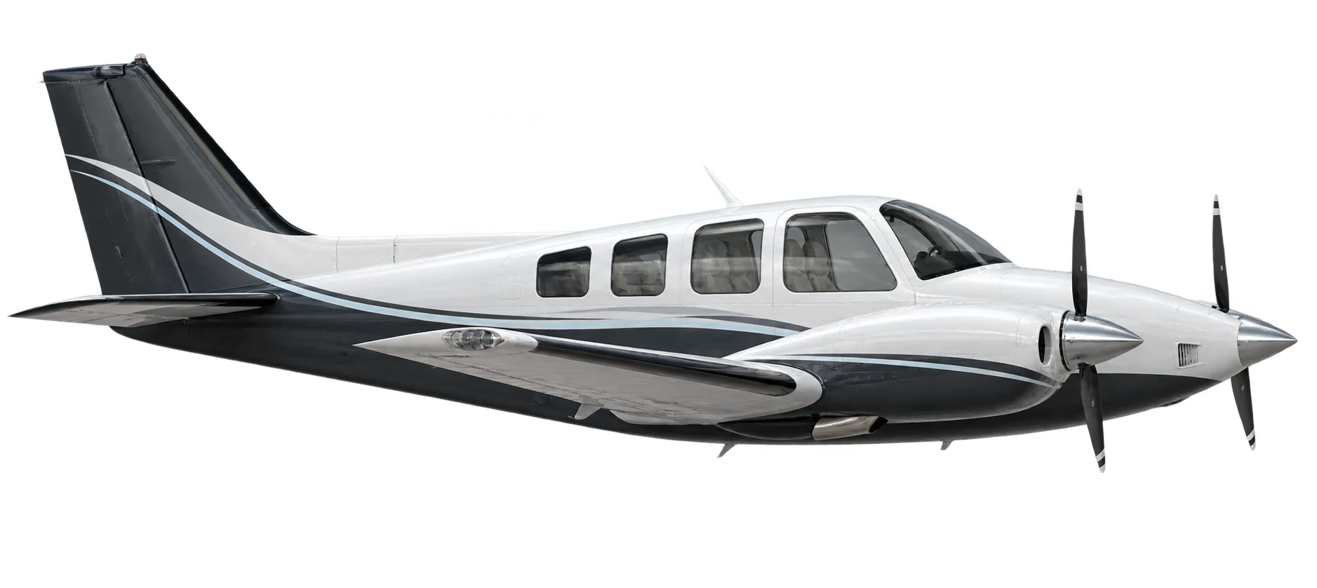 Beechcraft Baron G58 side profile