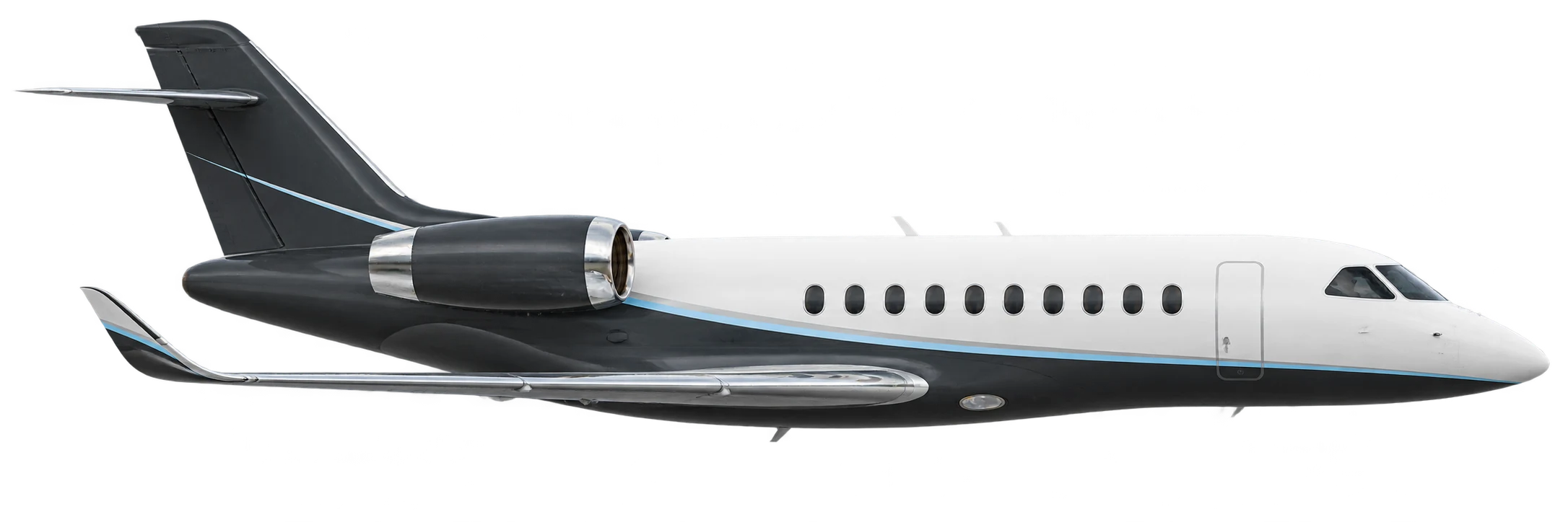 Dassault Falcon 2000 side profile