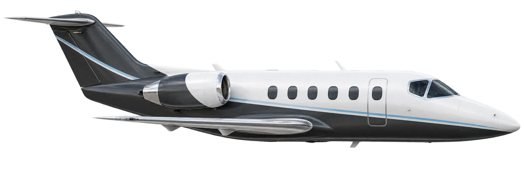 Nextant 400XT side profile